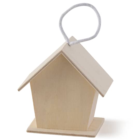 3.5" Wood Heart Birdhouse by Make Market®